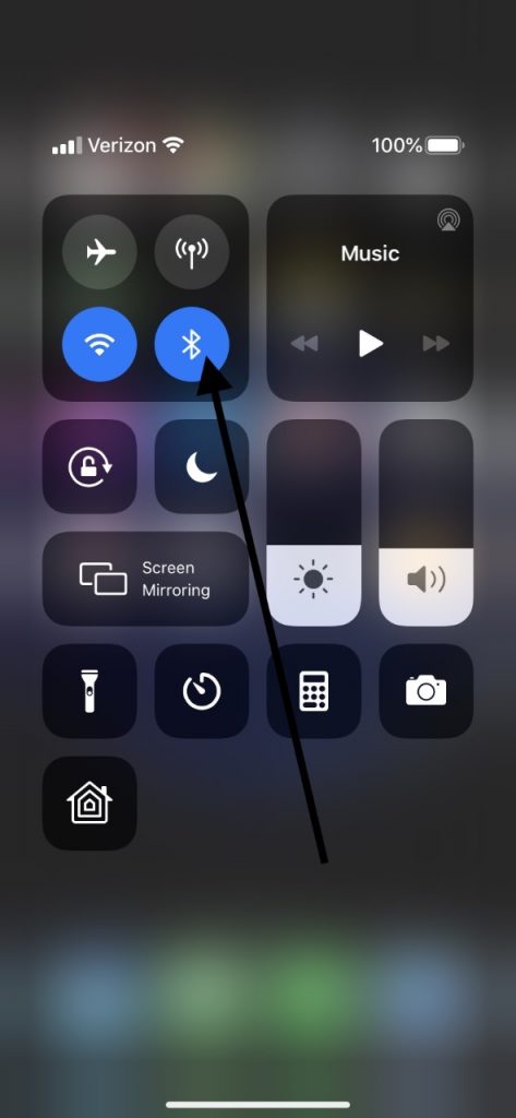 Bluetooth接続のシンボル