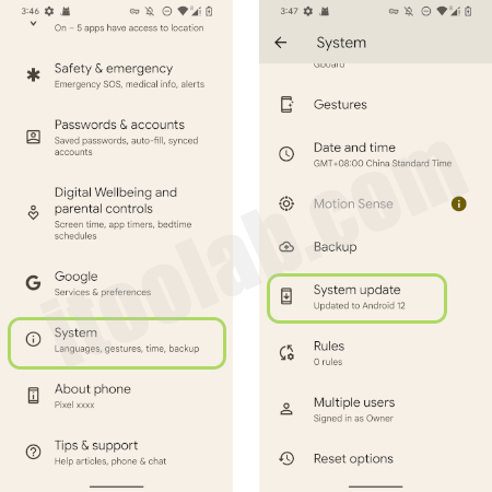 フィンガープリントを修正するシステムを更新して、Pixel 6およびPixel 6 Proで動作しないことを解除します