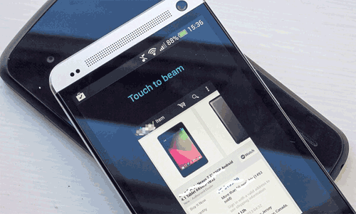 Androidビームを使用して、ZTEからSamsungにファイルを転送します