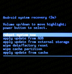 工場出荷時のAndroid電話をリセットして、コマンドAndroidを修正します