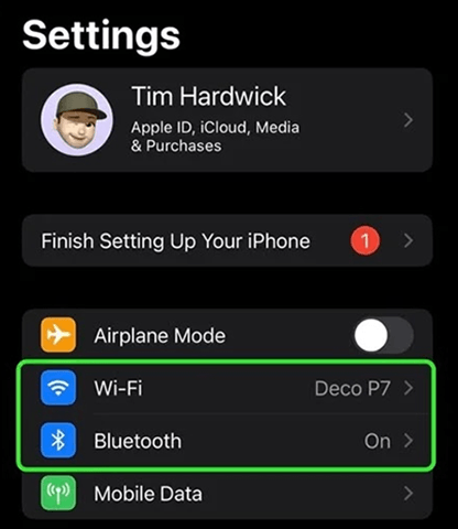Bluetooth iPhone