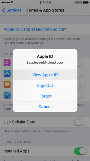 同じApple IDでサインインします