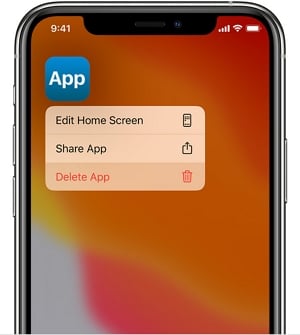 iPhoneから悪いアプリを削除します 
