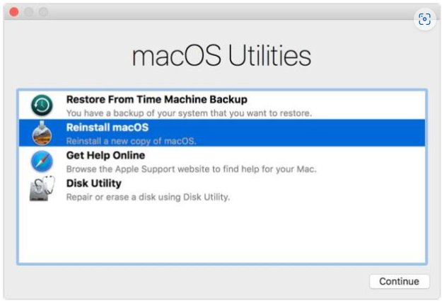 MacOSベータ15をMacOS Recoveryを介してソノマに格下げします）