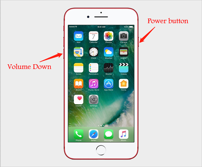 iPhone 7とプラスを再起動します