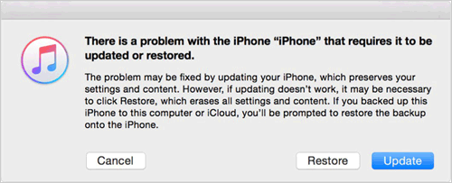 iTunesでiPadを復元します