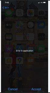 Error in application.jpg