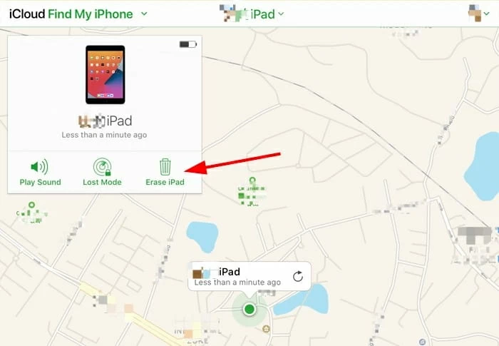 iCloudを使用してパスコードなしでiPhoneをリモートワイプします