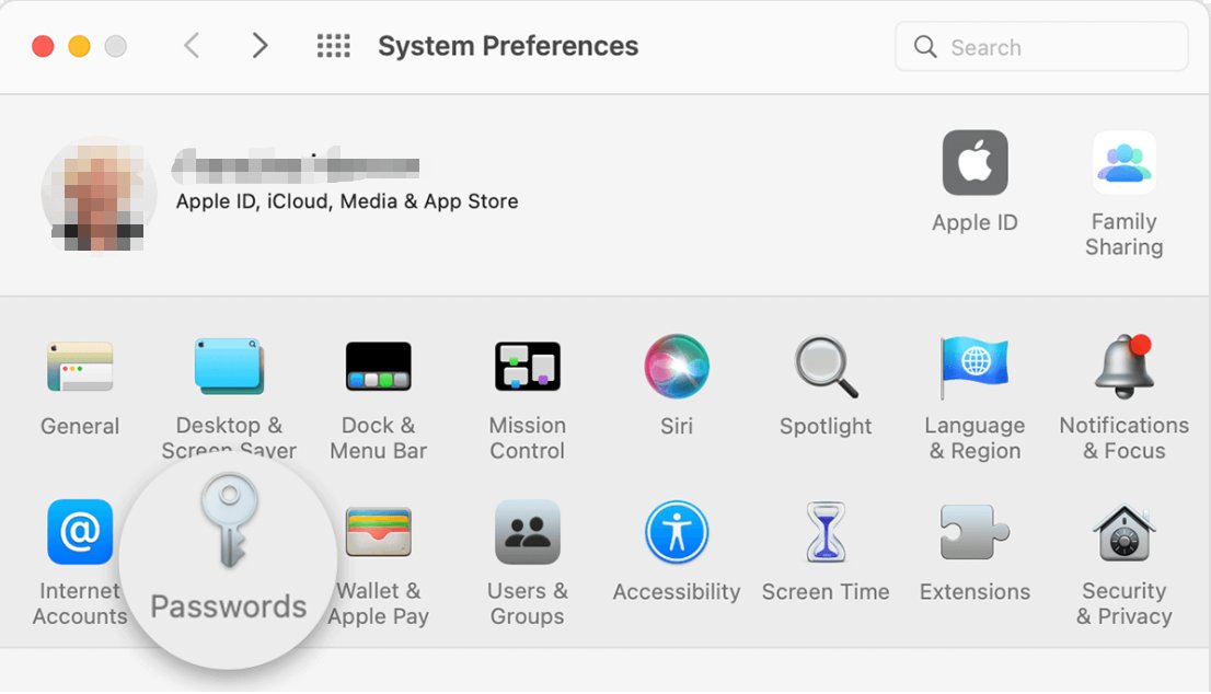 MacでリセットせずにApple IDを見つけます