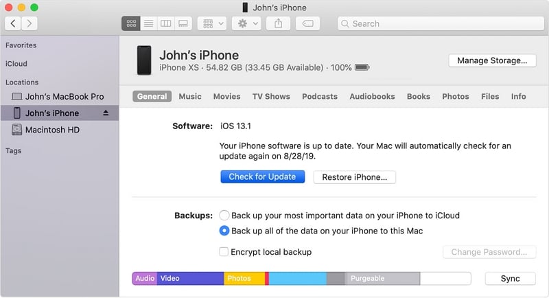 iTunes経由でiPhoneを更新して、更新の検証にスタックしたiPhoneを修正する