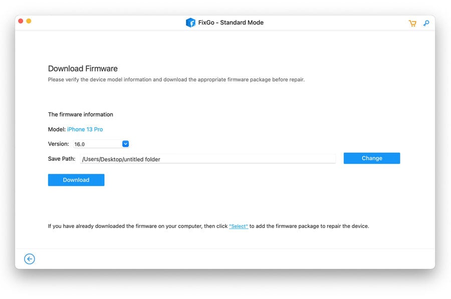 Fixgo Guide -AirTagの更新を開始しません