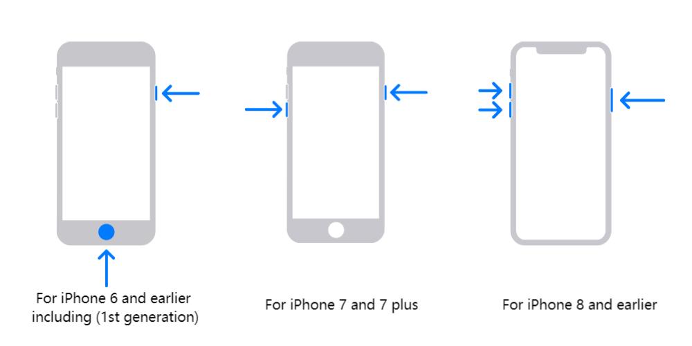 さまざまなiPhoneモデルが回復モードに入ります