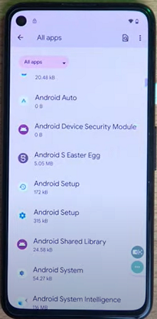 Google Pixel 6アプリリスト
