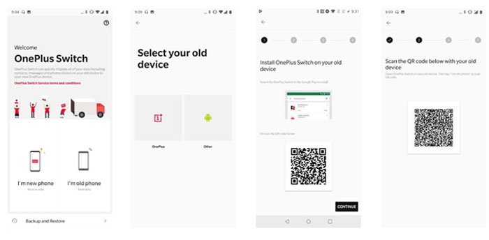 OnePlusスイッチの使用方法