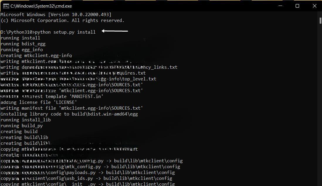 Python依存関係をインストールします