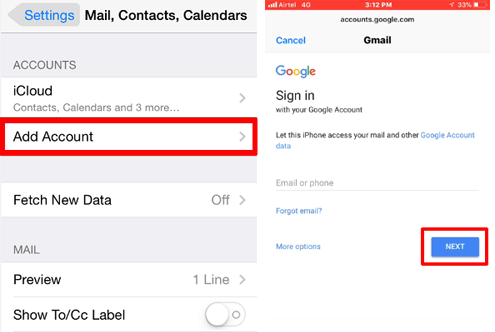 Googleアカウントを介してAndroidをiPhone 16に転送します