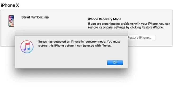 ドロップ後にちらつくiPhone画面