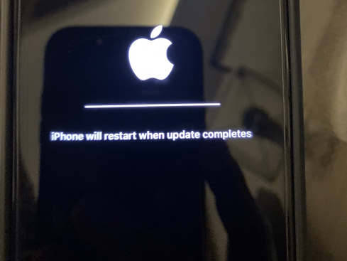 アップデート画面に詰まっているiPhoneが固定されているかどうかを確認します