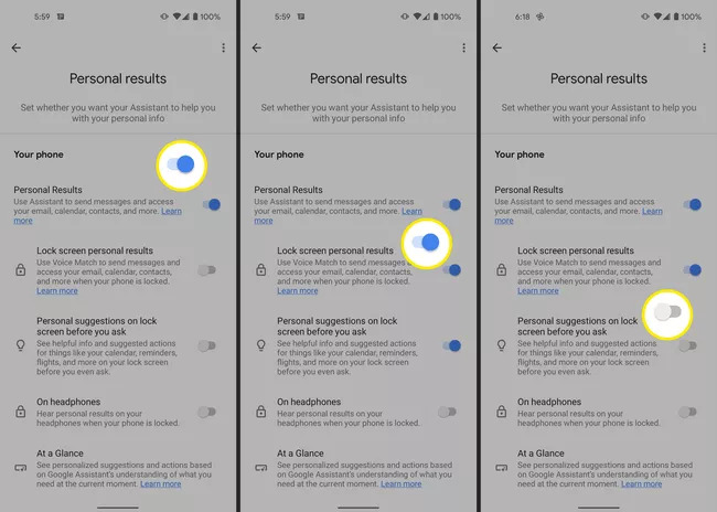 電話のロックを解除せずにGoogleアシスタントを使用して設定します