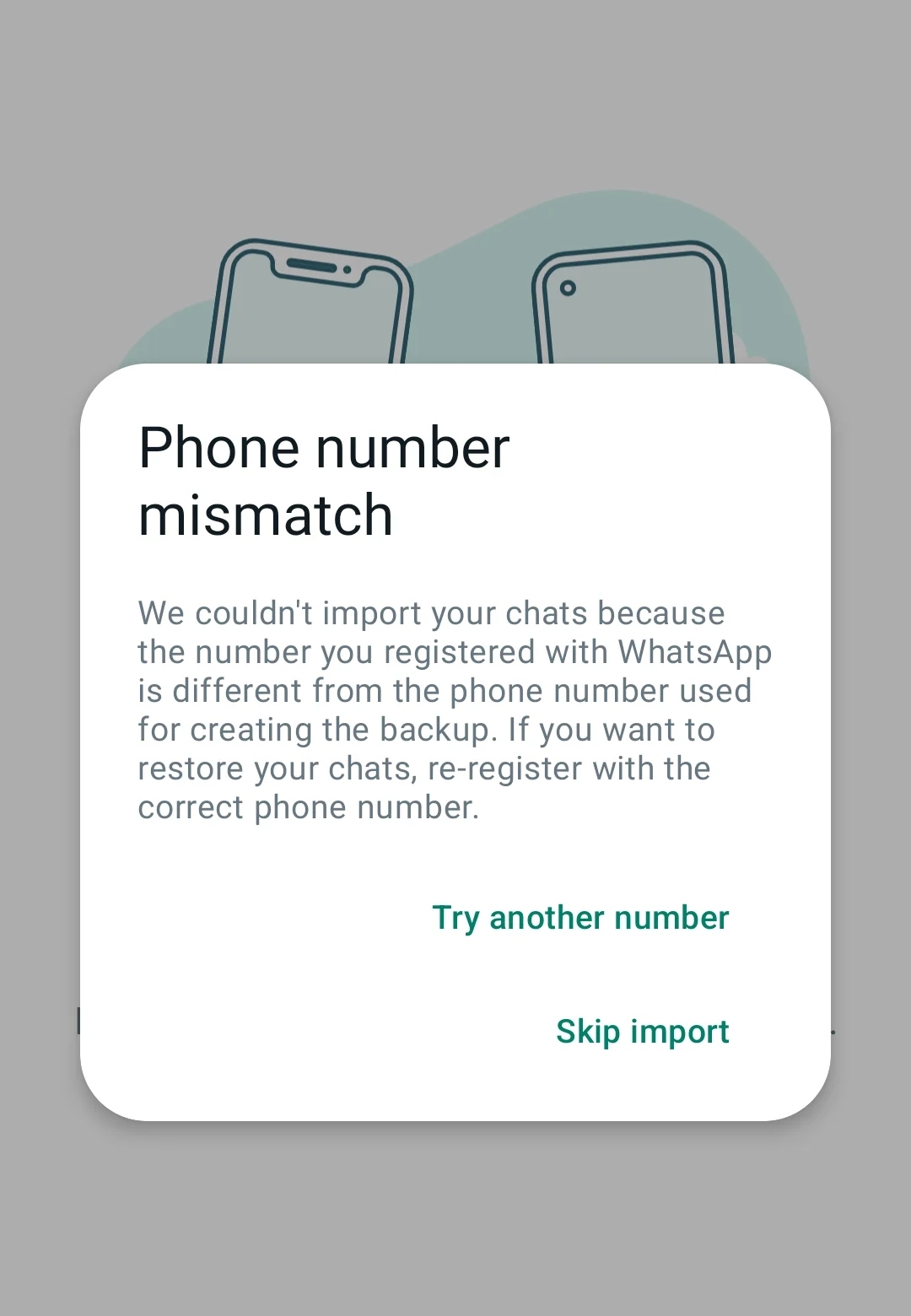 Phone number mismatch whatsapp.jpg