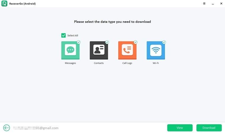 GoogleドライブからSMSを復元します