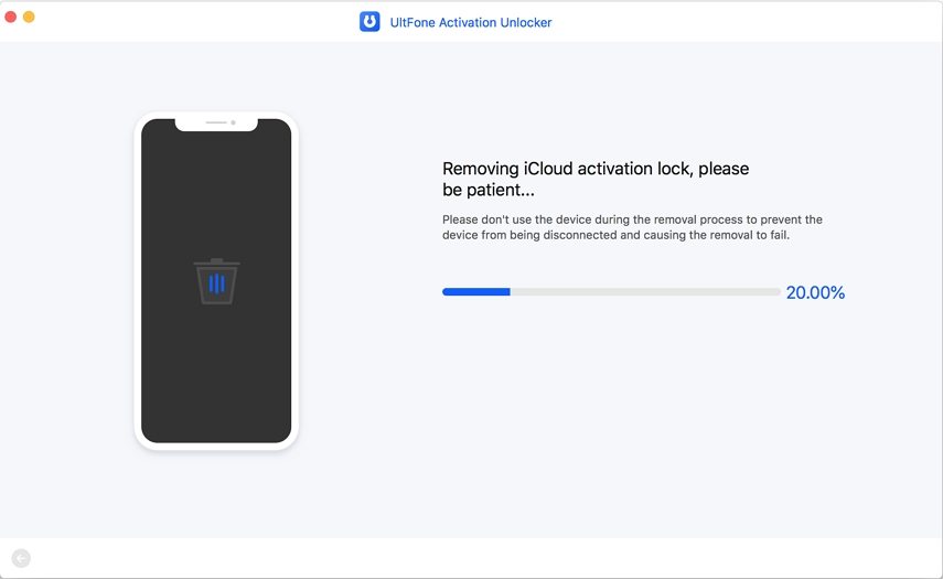 iCloudアクティベーションロックの削除
