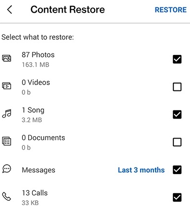 Verizon Cloud Androidから古いテキストメッセージを取得する方法