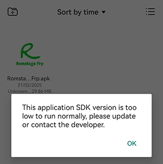 Romstage frp apk low sdk version.jpg