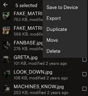 Dropboxを介してフォーマットされたAndroid電話からデータを回復します