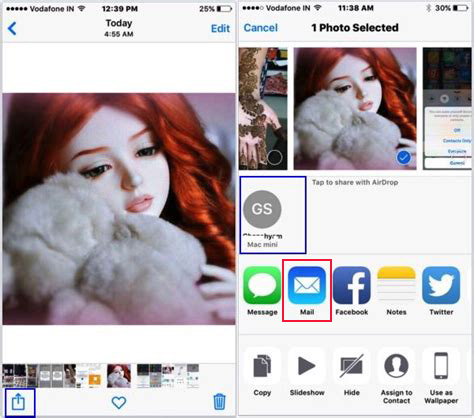 電子メールでiPodからコンピューターに写真を取得する方法