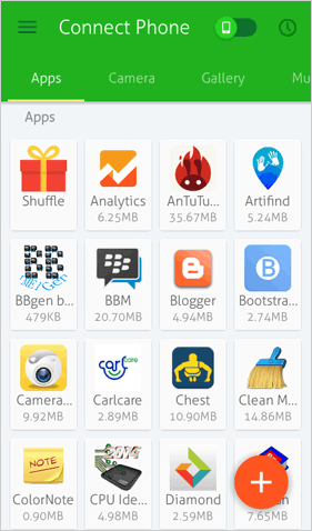 Xenderを使用して、iPhoneからAndroidに大きなファイルを転送します