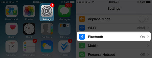 iPhone Bluetoothを無効にします