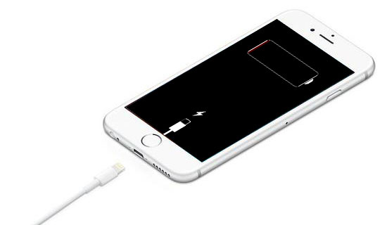 iPhoneを充電します