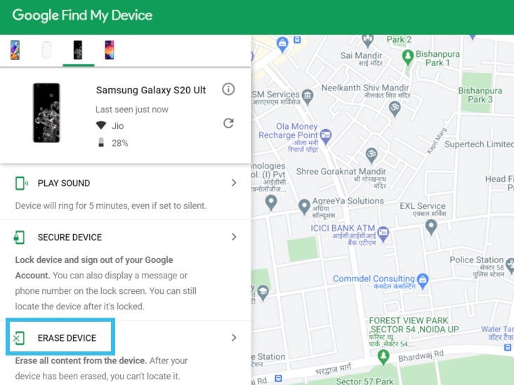 Googleアカウントを介してロックされたときにHuawei電話をリセットする方法
