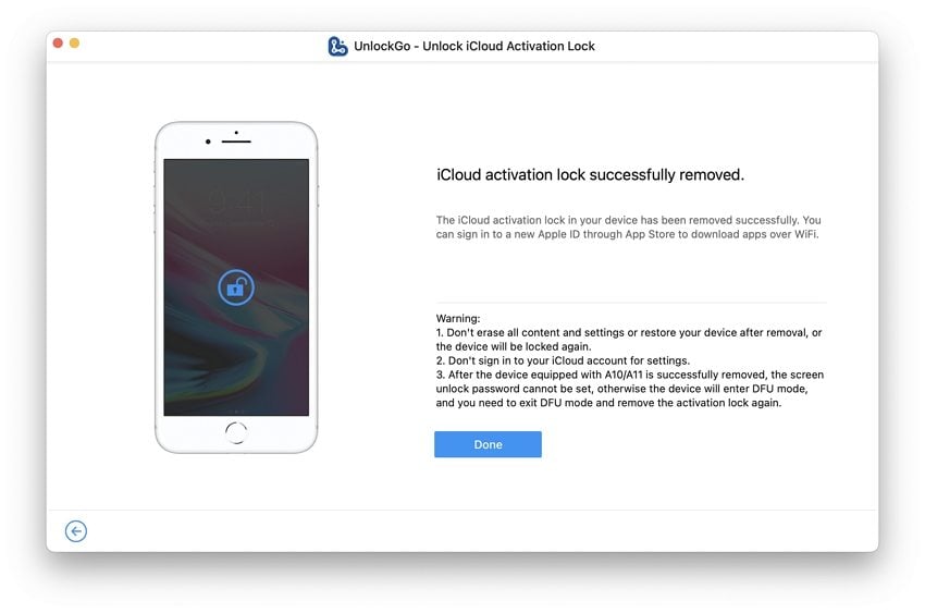 iCloudアクティベーションロックを正常に削除します