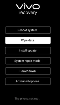 パスワードなしでハードリセットVivo