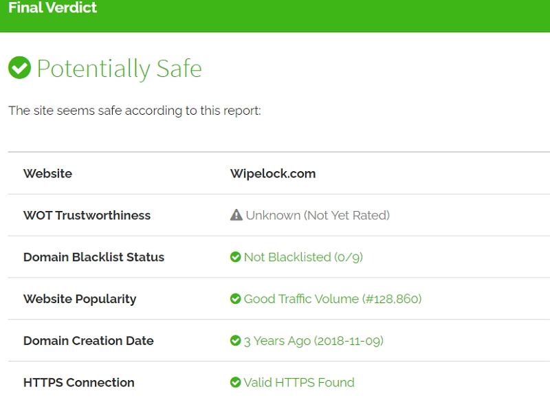 Wipelock iCloudロック解除レビュー 